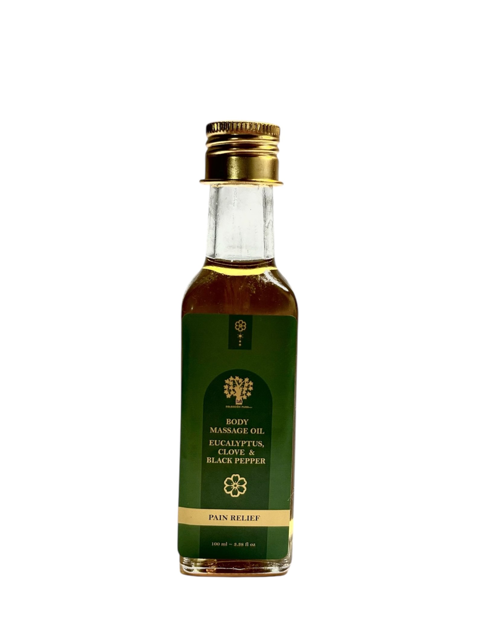 Eucalyptus, Clove & Black Pepper Body Massage Oil | Pain Relief